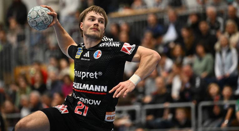 01 02 2026 Handball season 2025 2026 Test match friendly HC Erlangen HCE Frisch Auf Göppingen xwoxzix Christopher Bissel 21, HC Erlangen HCE