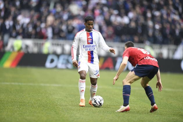 Football : Olympique Lyonnais v Lille LOSC - Ligue 1 - 01 02 2026 Endrick of Lyon during the French league 1 match between Olympique Lyonnais and Lille LOSC at Groupama Stadium Decines Charpieu Lyon France on February 01, 2026 LYONFrance  Copyright: xMouradxALLILIx