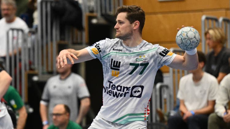 01 02 2026 Handball season 2025 2026 Test match friendly HC Erlangen HCE Frisch Auf Göppingen xwoxzix David Schmidt 77, Frisch Auf Göppingen