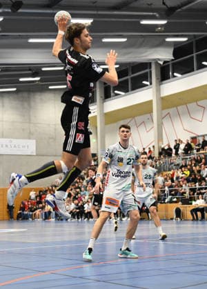 01 02 2026 Handball season 2025 2026 Test match friendly HC Erlangen HCE Frisch Auf Göppingen xwoxzix Tim Gömmel Goemmel 95, HC Erlangen HCE