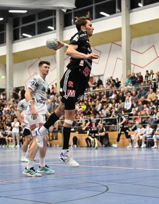 01 02 2026 Handball season 2025 2026 Test match friendly HC Erlangen HCE Frisch Auf Göppingen xwoxzix Tim Gömmel Goemmel 95, HC Erlangen HCE