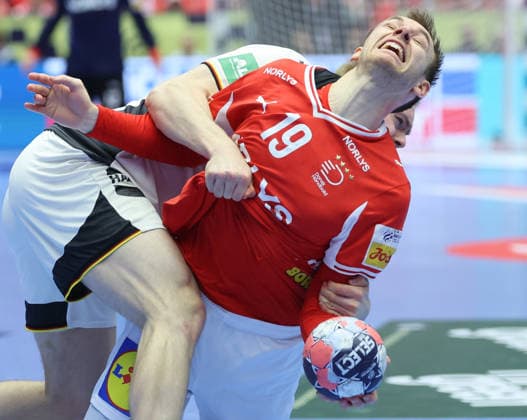 Denmark v Germany - Men s EHF EURO 2026 Final Mathias Gidsel of Denmark during the Men s EHF EURO 2026 Final match between Denmark and Germany at Jyske Bank Boxen on February 1, 2026 in Herning, Denmark.  SanjinxStrukic PIXSELL