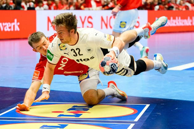 Herning Handball EM 2026 Final Denmark Germany Denmark Thomas Arnoldsen, Franz Semper Germany Herning Jyske Bank Boxing Denmark