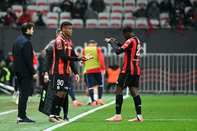 OGC Nice v Stade Brestois 29 - Ligue 1 McDonald s 2025 2026 90 Kevin CARLOS (ogcn) during the Ligue 1 McDonald s match between Nice and Brest at Allianz Riviera on February 1, 2026 in Nice, France. Nice France  Copyright: xFEPx 776348269