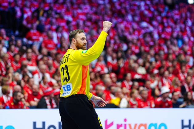 Andreas Wolff Germany, 33 DEN, Denmark vs Germany, Handball, EHF European Championship 2026, Final, 01 02 2026 DEN, Denmark vs Germany, Handball, EHF European Championship 2026, Final, 01 02 2026 Herning Copyright: xEibner-Pressefoto MarcelxvonxFehrnx EP_MFN