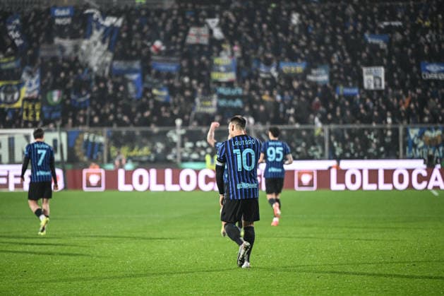 Lautaro Martinez of Inter FC celebrating after a goal during the Italian Serie A football match between US Cremonese and Inter FC on February 1, 2026 at Giuseppe Meazza San Siro Siro stadium in Milan, Italy. Photo Tiziano Ballabio  Copyright: xTizianoxBallabio IPAxSportx xipa-agency.netx xx IPA_70851724 IPA_Agency_IPA70851724