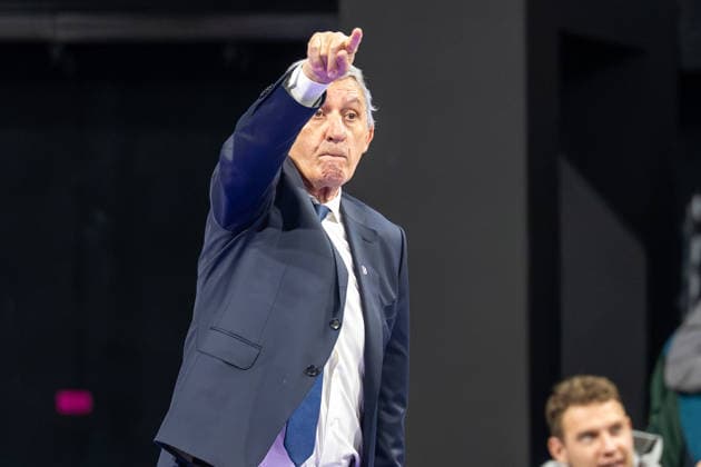 Head Coach Svetislav Persic FC Bayern Basketball , FC Bayern Basketball vs Ratiopharm Ulm, BBL, 18 Matchday, 01 02 2026 Munich Bavaria Germany Copyright: xkolbert-press UlrichxGamelx