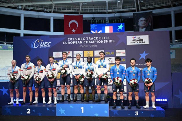 01-02-2026 European Championships Elite Track; Giornata 01; 2026, France; 2026, Great Britain; 2026, Italia; Konya - Velodrom; 