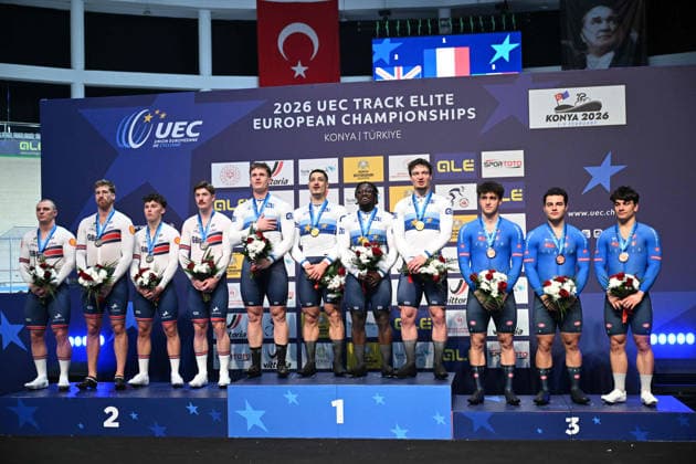 01-02-2026 European Championships Elite Track; Giornata 01; 2026, France; 2026, Great Britain; 2026, Italia; Konya - Velodrom; 