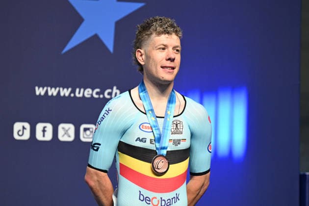 01-02-2026 European Championships Elite Track; Giornata 01; 2026, Belgium; Hesters, Jules; Konya - Velodrom; 