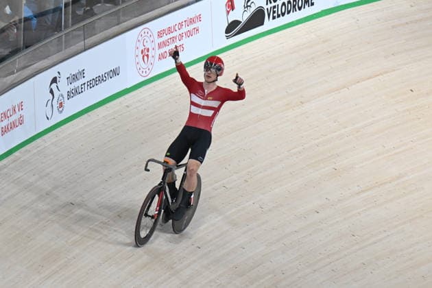 01-02-2026 European Championships Elite Track; Giornata 01; 2026, Danimarca; Hansen, Aagaard Tobias; Konya - Velodrom; 