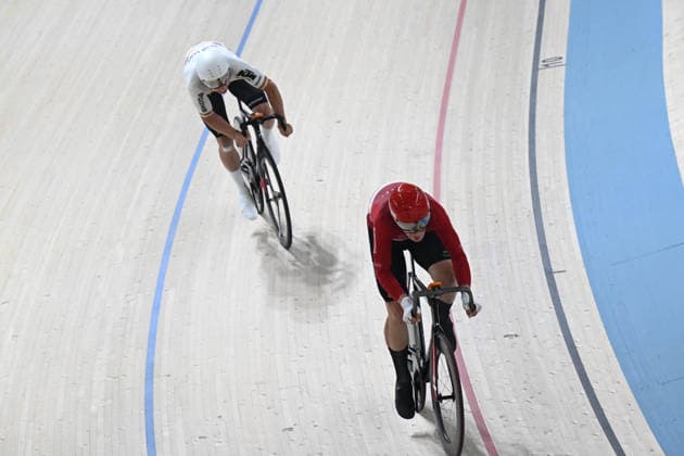 01-02-2026 European Championships Elite Track; Giornata 01; 2026, Danimarca; 2026, Germany; Hansen, Aagaard Tobias; Teutenberg, Tim Torn; Konya - Velodrom; 