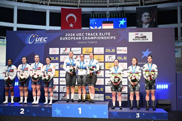 01-02-2026 European Championships Elite Women Track; Giornata 01; 2026, Germany; 2026, Great Britain; 2026, Olanda; Konya - Velodrom; 