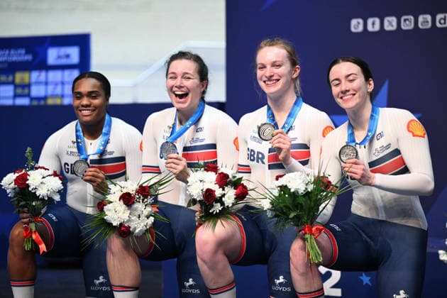 01-02-2026 European Championships Elite Women Track; Giornata 01; 2026, Great Britain; Thomas, Lowri; Bell, Lauren; Parris, Smith Rhianna; Capewell, Sophie; Konya - Velodrom; 