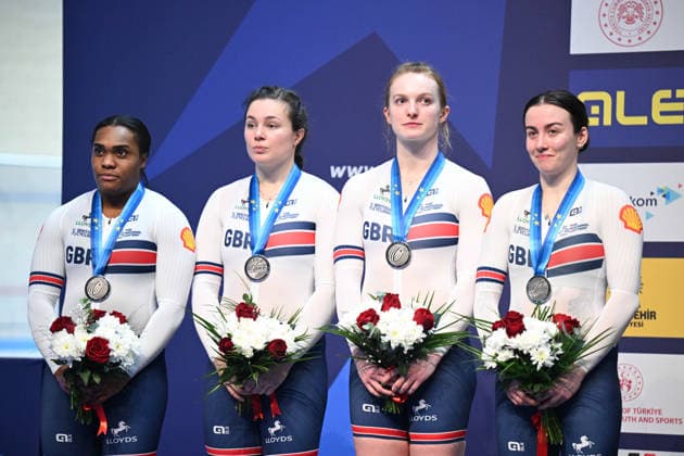01-02-2026 European Championships Elite Women Track; Giornata 01; 2026, Great Britain; Thomas, Lowri; Bell, Lauren; Parris, Smith Rhianna; Capewell, Sophie; Konya - Velodrom; 