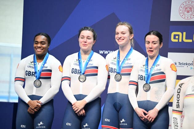 01-02-2026 European Championships Elite Women Track; Giornata 01; 2026, Great Britain; Thomas, Lowri; Bell, Lauren; Parris, Smith Rhianna; Capewell, Sophie; Konya - Velodrom; 
