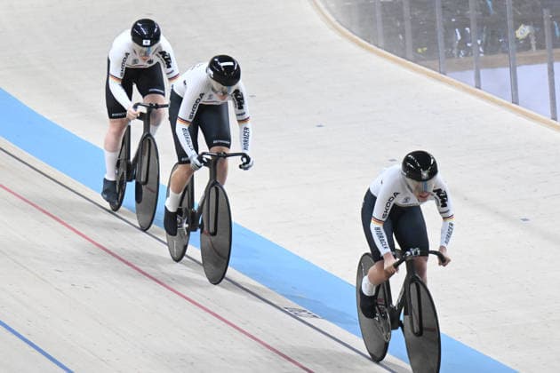 01-02-2026 European Championships Elite Women Track; Giornata 01; 2026, Germany; Grabosch, Pauline Sophie; Friedrich, Lea Sophie; Schneider, Clara; Konya - Velodrom; 