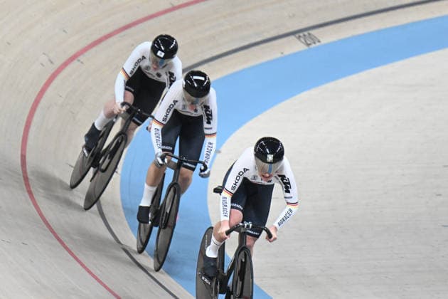 01-02-2026 European Championships Elite Women Track; Giornata 01; 2026, Germany; Grabosch, Pauline Sophie; Friedrich, Lea Sophie; Schneider, Clara; Konya - Velodrom; 