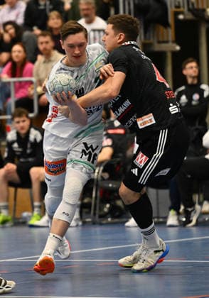 01 02 2026 Handball season 2025 2026 Test match friendly HC Erlangen HCE Frisch Auf Göppingen xwoxzix Ole Pregler 23, Frisch Auf Göppingen Christoph Steinert 44, HC Erlangen HCE
