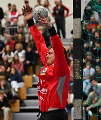 01 02 2026 Handball season 2025 2026 Test match friendly HC Erlangen HCE Frisch Auf Göppingen xwoxzix Dario Quenstedt 1, HC Erlangen HCE