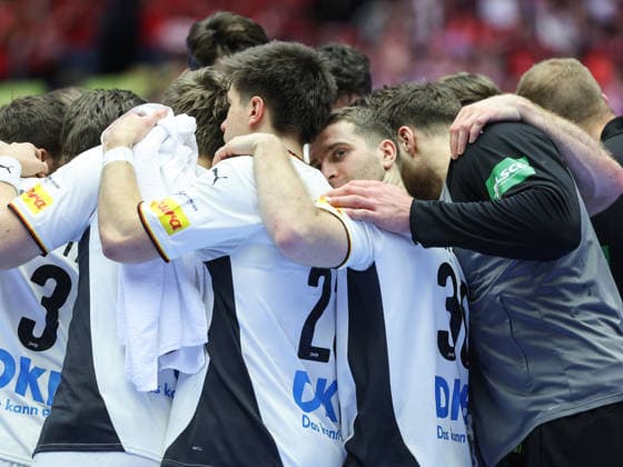 Denmark v Germany - Men s EHF EURO 2026 Final Team Germany after during the Men s EHF EURO 2026 Final match between Denmark and Germany at Jyske Bank Boxen on February 1, 2026 in Herning, Denmark.  SanjinxStrukic PIXSELL