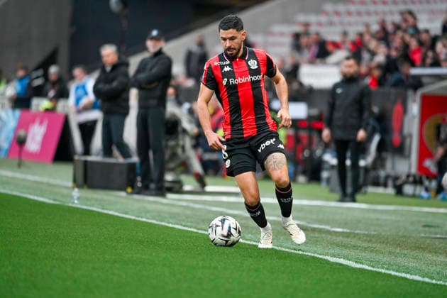 FOOTBALL : Nice (OGCN) vs Brest (SB29) - ligue 1 - 1 2 26 Nice™s midfielder 8 Morgan Sanson during the French L1 2025-2026 season football match between Nice (OGCN) and Brest (SB) at Allianz Riviera stadium of Nice, south France, on February 1, 2026. NICEFrance  Copyright: xFredericxDIDESx