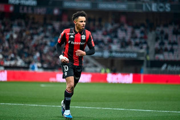 FOOTBALL : Nice (OGCN) vs Brest (SB29) - ligue 1 - 1 2 26 Nice™s forward 10 Sofiane Diop during the French L1 2025-2026 season football match between Nice (OGCN) and Brest (SB) at Allianz Riviera stadium of Nice, south France, on February 1, 2026. NICEFrance  Copyright: xFredericxDIDESx