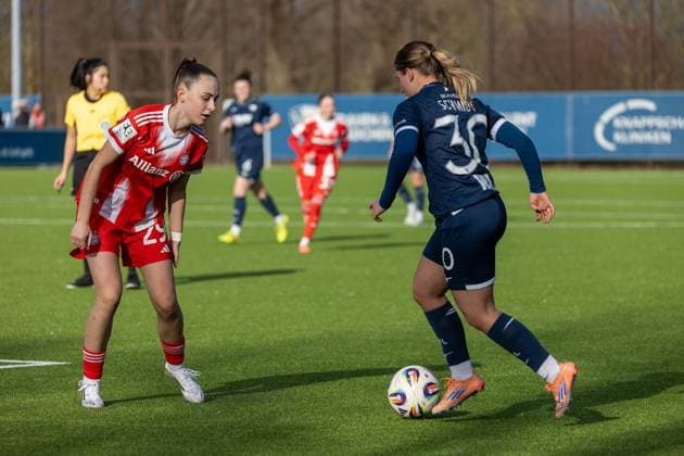 2 Womens Bundesliga VfL Bochum FC Bayern Munich II FOR EDITORIAL PURPOSES ONLY EDITORIAL USE ONLY p On Sunday, February 01, 2026, the teams of VfL Bochum blue and FC Bayern Munich II red met in the 2 Womens Bundesliga at the VfL Bochum youth training center In the picture lilith Schmigt Nr 30, VfL Bochum Germany NRW Bochum Copyright MichaelxSchwalm Copyright: MichaelxSchwalm doc84e22au242h7ocd1s38 ,EDITORIAL USE ONLY Copyright: MichaelxSchwalm