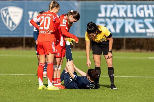 2 Womens Bundesliga VfL Bochum FC Bayern Munich II FOR EDITORIAL PURPOSES ONLY EDITORIAL USE ONLY p On Sunday, February 01, 2026, the teams of VfL Bochum blue and FC Bayern Munich II red met in the 2 Womens Bundesliga at the VfL Bochum youth training center Germany NRW Bochum Copyright MichaelxSchwalm Copyright: MichaelxSchwalm doc84e22bupvaphajclhvi ,EDITORIAL USE ONLY Copyright: MichaelxSchwalm