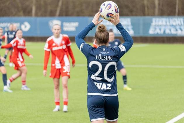 2 Womens Bundesliga VfL Bochum FC Bayern Munich II FOR EDITORIAL PURPOSES ONLY EDITORIAL USE ONLY p On Sunday, February 01, 2026, the teams of VfL Bochum blue and FC Bayern Munich II red met in the 2 Womens Bundesliga at the VfL Bochum youth training center In the picture Amelie Friederike Fölsing No 20, VfL Bochum Germany NRW Bochum Copyright MichaelxSchwalm Copyright: MichaelxSchwalm doc84e22gdhlfl11m023ryf ,EDITORIAL USE ONLY Copyright: MichaelxSchwalm