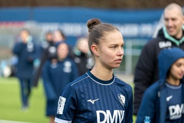 2 Womens Bundesliga VfL Bochum FC Bayern Munich II FOR EDITORIAL PURPOSES ONLY EDITORIAL USE ONLY p On Sunday, February 01, 2026, the teams of VfL Bochum blue and FC Bayern Munich II red met in the 2 Womens Bundesliga at the VfL Bochum youth training center In the picture Franziska Wenzel No 31, VfL Bochum, li Germany NRW Bochum Copyright MichaelxSchwalm Copyright: MichaelxSchwalm doc84e239gb98lc7oomqsy ,EDITORIAL USE ONLY Copyright: MichaelxSchwalm