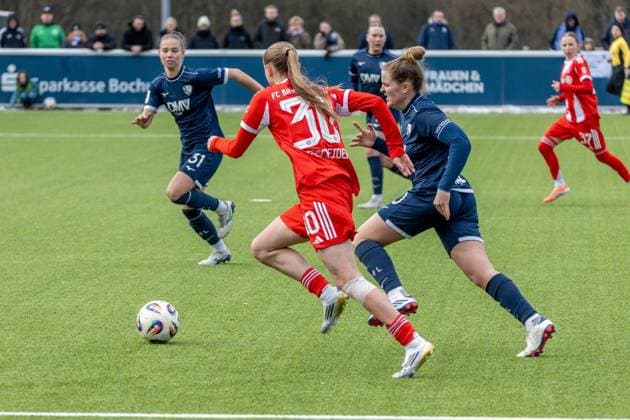2 Womens Bundesliga VfL Bochum FC Bayern Munich II FOR EDITORIAL PURPOSES ONLY EDITORIAL USE ONLY p On Sunday, February 01, 2026, the teams of VfL Bochum blue and FC Bayern Munich II red met in the 2 Womens Bundesliga at the VfL Bochum youth training center Germany NRW Bochum Copyright MichaelxSchwalm Copyright: MichaelxSchwalm doc84e237ne7uf1h8bi7i0h ,EDITORIAL USE ONLY Copyright: MichaelxSchwalm