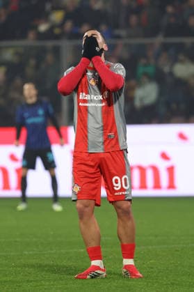 Cremonese s Federico Bonazzoli during the Serie A soccer match between Cremonese and Inter at the Giovanni Zini Stadium in Cremona Italy - 1 February 2026. - Soccer .  Copyright: xAlbertoxMariani LaPressex