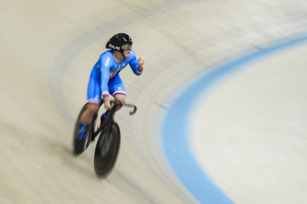 2026 UEC European Track cycling, Rad, Radsport, Bahnrad, Bahn Championships kick off in Konya KONYA, TURKIYE - FEBRUARY 1: Atheletes compete during qualifying sprint for women during 2026 UEC Track Cycling European Championships, organized in collaboration between the Turkish Cycling Federation and the European Cycling Union (UEC), in Konya, Turkiye on February 1, 2026. Dilara Irem Sancar Anadolu Konya Turkey. Editorial use only. Please get in touch for any other usage.  Copyright: x2026xAnadoluxDilaraxIremxSancarx