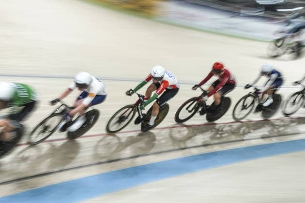 2026 UEC European Track cycling, Rad, Radsport, Bahnrad, Bahn Championships kick off in Konya KONYA, TURKIYE - FEBRUARY 1: Atheletes compete during qualifying sprint for women during 2026 UEC Track Cycling European Championships, organized in collaboration between the Turkish Cycling Federation and the European Cycling Union (UEC), in Konya, Turkiye on February 1, 2026. Dilara Irem Sancar Anadolu Konya Turkey. Editorial use only. Please get in touch for any other usage.  Copyright: x2026xAnadoluxDilaraxIremxSancarx