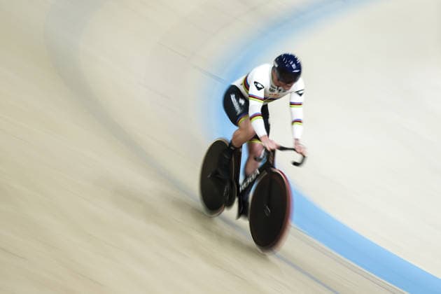 2026 UEC European Track cycling, Rad, Radsport, Bahnrad, Bahn Championships kick off in Konya KONYA, TURKIYE - FEBRUARY 1: Atheletes compete during qualifying sprint for women during 2026 UEC Track Cycling European Championships, organized in collaboration between the Turkish Cycling Federation and the European Cycling Union (UEC), in Konya, Turkiye on February 1, 2026. Dilara Irem Sancar Anadolu Konya Turkey. Editorial use only. Please get in touch for any other usage.  Copyright: x2026xAnadoluxDilaraxIremxSancarx