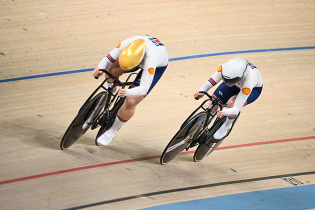 2026 UEC Track Elite European Championships Picture by Olly Hassell SWpix.com - 01 02 2026 - Cycling - 2026 UEC Track Elite European Championships - Konya Velodrome, Konya, Türkiye - Women s Team Sprint First Round - Sophie Capewell (Great Britain), Lowri Thomas (Great Britain) Copyright: x xSWpix.comx(t axPhotographyxHubxLtd)xOllyxHassell SWpix.comx SWP-3177-0150