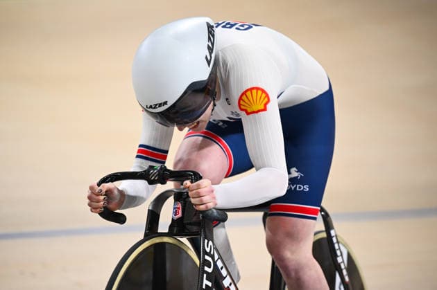 2026 UEC Track Elite European Championships Picture by Olly Hassell SWpix.com - 01 02 2026 - Cycling - 2026 UEC Track Elite European Championships - Konya Velodrome, Konya, Türkiye - Women s Team Sprint First Round - Lowri Thomas (Great Britain) Copyright: x xSWpix.comx(t axPhotographyxHubxLtd)xOllyxHassell SWpix.comx SWP-3177-0151