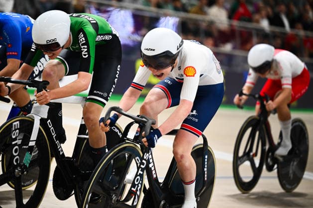 2026 UEC Track Elite European Championships Picture by Olly Hassell SWpix.com - 01 02 2026 - Cycling - 2026 UEC Track Elite European Championships - Konya Velodrome, Konya, Türkiye - Women s Scratch Race Final - Imogen Wolff (Great Britain) Copyright: x xSWpix.comx(t axPhotographyxHubxLtd)xOllyxHassell SWpix.comx SWP-3177-0159