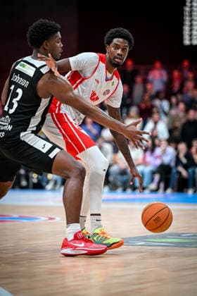 Barmer 2 Basketball Bundesliga ProA Rheinstars Köln vs Paderborn Baskets, 01 02 2026 Kenny Baptiste RheinStarsKöln 39 , Barmer 2 Basketball Bundesliga ProA Rheinstars Köln vs Paderborn Baskets on 01 02 2026 at Motorworld Köln in Cologne North Rhine-Westphalia Copyright: xBEAUTIFULxSPORTS Mueller-Laschetx