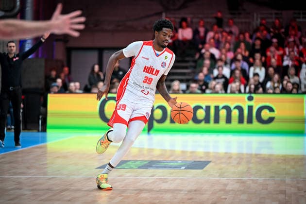 Barmer 2 Basketball Bundesliga ProA Rheinstars Köln vs Paderborn Baskets, 01 02 2026 Kenny Baptiste RheinStarsKöln 39 , Barmer 2 Basketball Bundesliga ProA Rheinstars Köln vs Paderborn Baskets on 01 02 2026 at Motorworld Köln in Cologne North Rhine-Westphalia Copyright: xBEAUTIFULxSPORTS Mueller-Laschetx