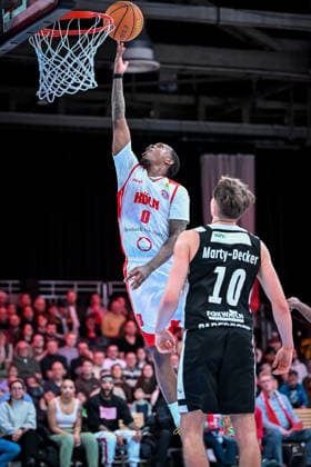 Barmer 2 Basketball Bundesliga ProA Rheinstars Köln vs Paderborn Baskets, 01 02 2026 Cedric Cezell Russell Jr RheinStarsKöln 0 , Barmer 2 Basketball Bundesliga ProA Rheinstars Köln vs Paderborn Baskets on 01 02 2026 at Motorworld Köln in Cologne North Rhine-Westphalia Copyright: xBEAUTIFULxSPORTS Mueller-Laschetx