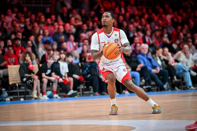 Barmer 2 Basketball Bundesliga ProA Rheinstars Köln vs Paderborn Baskets, 01 02 2026 Cedric Cezell Russell Jr RheinStarsKöln 0 , Barmer 2 Basketball Bundesliga ProA Rheinstars Köln vs Paderborn Baskets on 01 02 2026 at Motorworld Köln in Cologne North Rhine-Westphalia Copyright: xBEAUTIFULxSPORTS Mueller-Laschetx