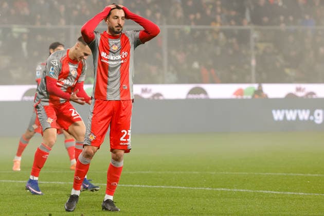 Federico Ceccherini of US Cremonese nshows his disappointment during the match of 6th day of the Serie A Championship between US Cremonese vs FC Inter at the Giovanni Zini Stadium on 1 February 2026 in Cremona, CR.  Copyright: xEmanuelexPennacchio IPAxSportx xipa-agency.netx xx IPA_70855798 IPA_Agency_IPA70855798