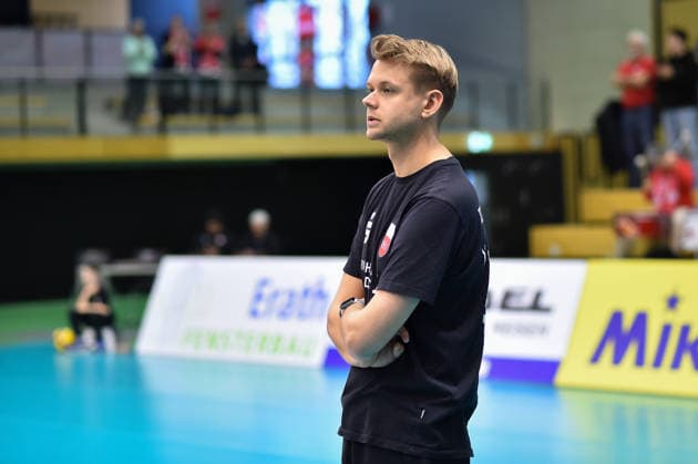 Jan Scheuermann TV Rottenburg, Coach TV Rottenburg vs VC Juniors Frankfurt, Volleyball, 2 Bundesliga Sued, 17 Matchday, Match 5676, Season 2025 2026, 01 02 2026, TV Rottenburg vs VC Juniors Frankfurt, Volleyball, 2 Bundesliga Sued, 17 Matchday, Match 5676, Season 2025 2026, 01 02 2026 Rottenburg Copyright: xEibner-Pressefoto RalphxKunzex EP_RKE