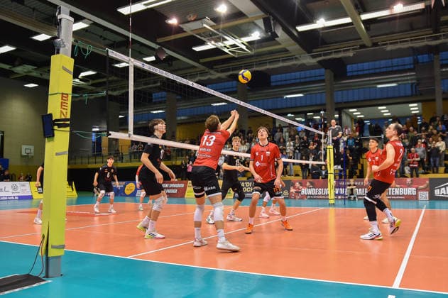 Volleyball, 2nd BL, TV Rottenburg - VC Juniors Frankfurt