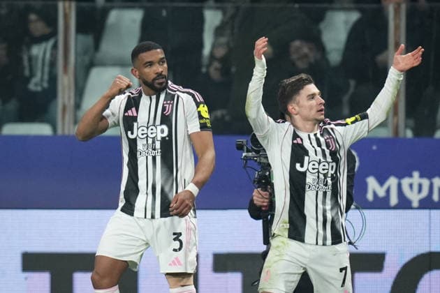 Juventus™ Bremer celebrates after scoring the 1-0 goal for his team during the Serie A soccer match between Parma and Juventus at Ennio Tardini Stadium in Parma, North Italy, Sunday, February 1, 2026. Soccer  Copyright: xMassimoxPaolone LaPressex