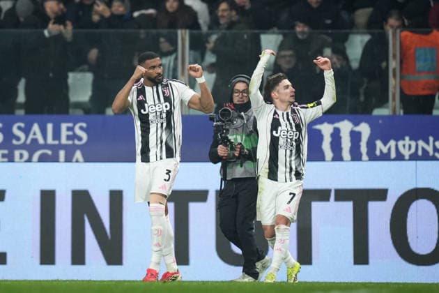 Juventus™ Bremer celebrates after scoring the 1-0 goal for his team during the Serie A soccer match between Parma and Juventus at Ennio Tardini Stadium in Parma, North Italy, Sunday, February 1, 2026. Soccer  Copyright: xMassimoxPaolone LaPressex