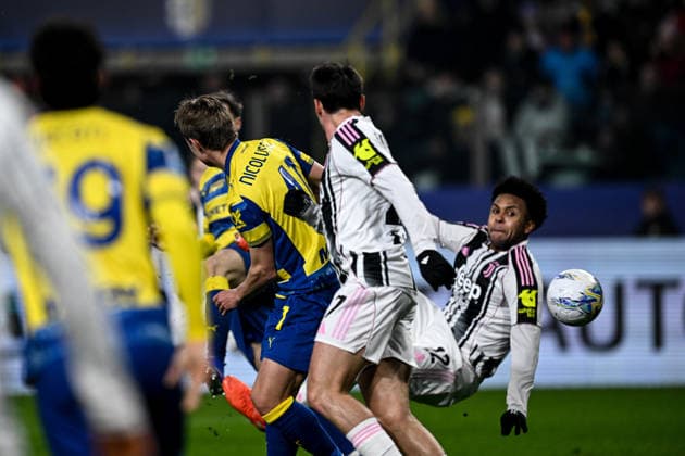 Mg Parma 01 02 2026 - campionato di calcio Serie A Parma-Juventus foto Matteo Gribaudi Image nella foto: gol Weston McKennie 