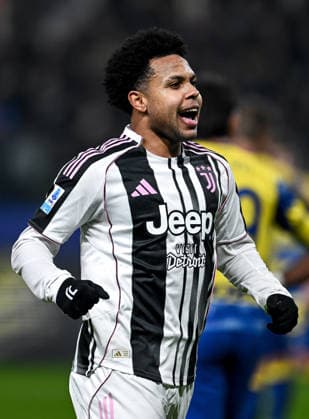 Mg Parma 01 02 2026 - campionato di calcio Serie A Parma-Juventus foto Matteo Gribaudi Image nella foto: esultanza gol Weston McKennie 